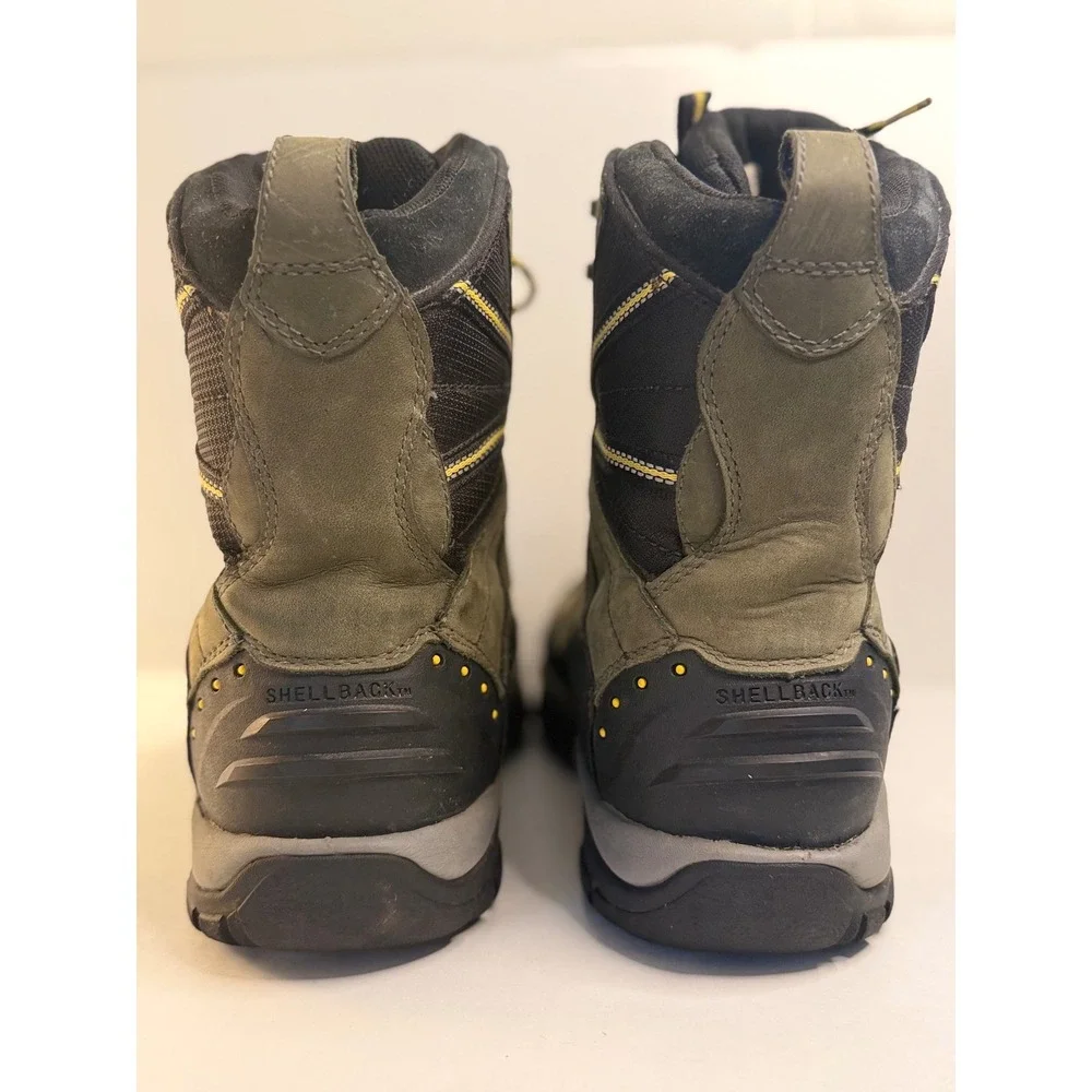 KEEN Gorpcore Shellback Hiking Boots Mens 11.5 Olive Green Waterproof‎ Insulated